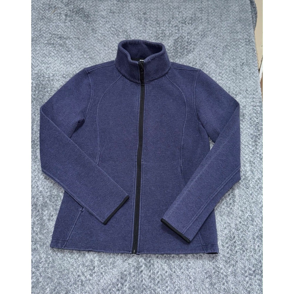 Lululemon Women's Insculpt Jacket Full Zip Track Navy Blue Size 10